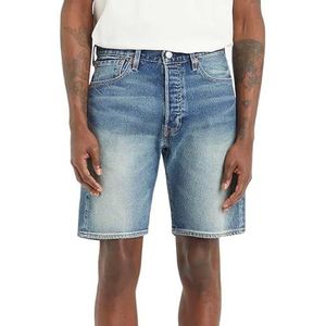 LEVI'S - 501® Short - Jeans - Blauw - Katoen