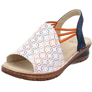 ARA Hawaii-sandalen voor dames, Multi Kleurrijke Indigo, 35 EU