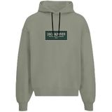 JACK & JONES Jorgreene Sweat Hood FST, zeegras, XXL