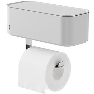 Tiger 2-Store Toiletpapierhouder met opbergdoos, wit