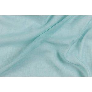 Linder Vitrage, 100% polyester, blauw, 90 x 220 cm