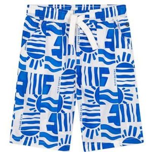 Petit Bateau Bermuda voor kinderen en jongeren, Malvavisco/porselein, 3 Jaar