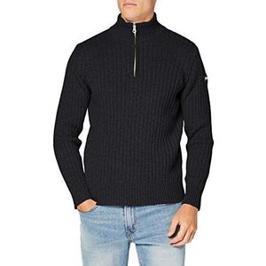 Schott NYC Pullover/sweater voor heren, Grijs (antraciet), 3XL