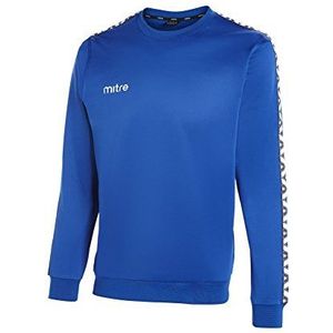 Mitre Delta Poly trainingsshirt voor heren, Delta Poly Training Top, Royal/White