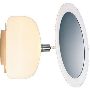 Spiegellamp opaal 1 x G9 48W IP44 wit 10,5 x 17 x 17 cm (A76-002)