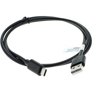 USB C naar USB A kabel - Data en laadkabel - 1 meter - Zwart