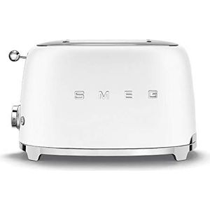 SMEG TSF01WHMEU - Broodrooster - Mat Wit - 2x2 - 950W - 6 niveaus