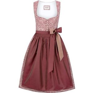 STOCKERPOINT Dirndl 'Valentina'  navy / groen / pastelgroen