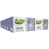 Pickwick Herbal Good Night Variatiebox Kruidenthee met 4 Verschillende Smaken (80 Theezakjes) Cafeïnevrij - 12 x 20 Zakjes