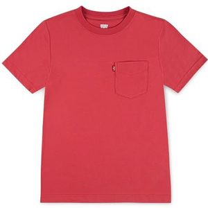 Levi's - LVB SUNSET POCKET TEE - T-shirt - Cardinal - Korte Mouwen