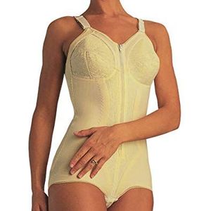Modelleerapparaat comfort ritssluiting, katoen, champagne, C-cup, maat 6 (Verenigd Koninkrijk)