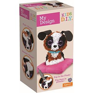 ORB - 3D Puppy om te versieren - 73695 - Plush craft - Bruin - DIY - Kinder speelgoed - Mijn ontwerp - Creativiteit - Decoratie - Kunstactiviteit - 12,7 x 25,5 - Vanaf 5 jaar.