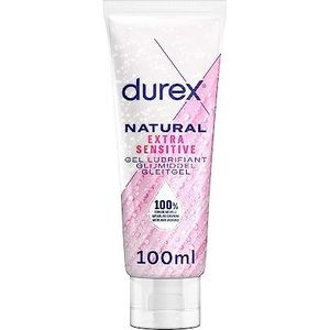 Durex - Glijmiddel Natural - Extra Sensitive - 100% Natuurlijk - Waterbasis - 100 ml