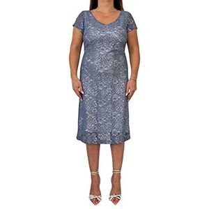 Aldona damesjurk jurk, blauw, 42