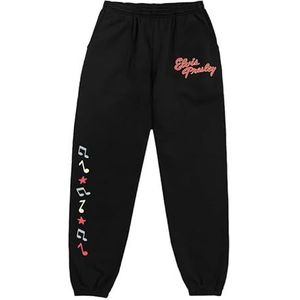 Elvis Presley Official Merch Red/Black Logo Sweatpants