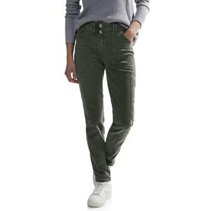 Cecil Cargojeans voor dames, Dynamisch kaki, 30W x 28L