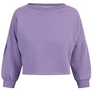 ALBEE Sweatshirt voor dames, paars, S