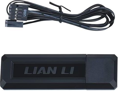 Lian Li UNI FAN L-Wireless Controler Black - L-draadloze Controller 2.4GHZ - zwart