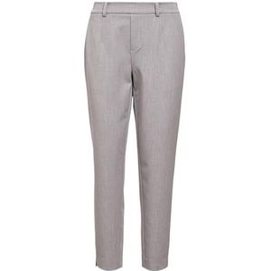 Object dames Broek Objlisa Slim Pant Noos, lichtgrijs gem., 40