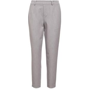 Object dames Broek Objlisa Slim Pant Noos, lichtgrijs gem., 40