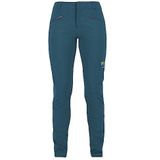 Karpos 2500665-034 Fantasie W Evo broek sportbroek dames Corsair/Adriatic blauw maat 38, Corsair/Adriatic Blue, 34 NL