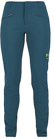 Karpos 2500665-034 Fantasie W Evo broek sportbroek dames Corsair/Adriatic blauw maat 38, Corsair/Adriatic Blue, 34 NL