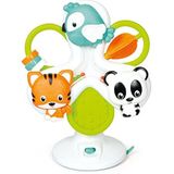 Clementoni Baby Ring-en-Ring Dieren - Leuk en Leerzaam Speelgoed voor Peuters vanaf 6 Maanden