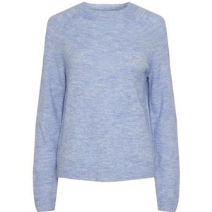 PIECES dames Pullover trui Pcjuliana Ls O-hals Knit Noos Bc, Hydrangea., XS