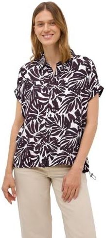 Cecil - Gedessineerde Blouse - Rood - Dames