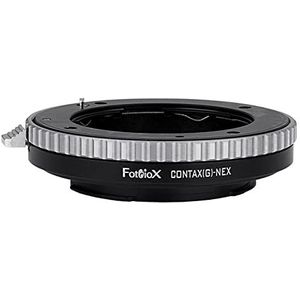 Fotodiox Lens Mount Adapter w/Focus Dial, Contax G Lens naar Sony NEX E-mount Mirrorless Camera e.g. Sony Alpha a7 & NEX-7