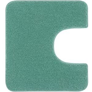 Kleine Wolke WC-mat Meadow, kleur: Eucalyptus, materiaal: 100% polyester, afmeting: 50x 50 cm
