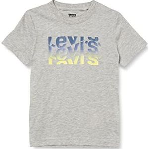 Levi's Kids T-shirt voor jongens – LVB SS Graphic Tee, Grijze Heather, 12 Jaren