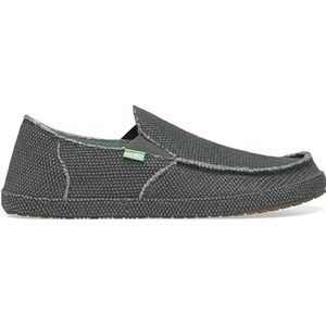 Sanuk Men's Rounder Slip-On, Pirate Black, 9 M US