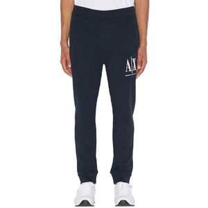 Armani Exchange Icon Tracksuit Bottom sportbroek voor heren, blauw, XXL