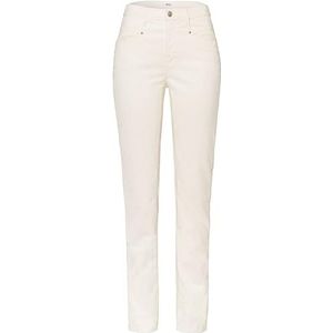 BRAX Dames Style Mary New Corduroy broek, ivoor, 36W x 30L