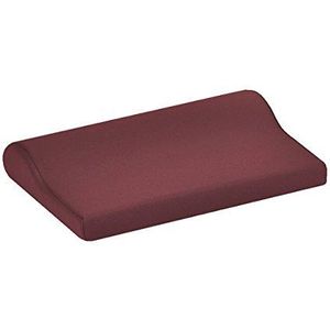 EARTHLITE massagekussen nekkussen contour - comfortabele ondersteuning voor massagestoelen (33 x 15 x 7,6 cm) Burgundy bordeaux