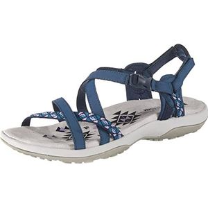 Skechers - Reggae Slim Vacay - Sandalen - Donkerblauw - Faux Leer/stoffen