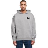 Sweater - Motiefprint - Sweatstof - Losse Pasvorm - Capuchon