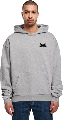 Sweater - Motiefprint - Sweatstof - Losse Pasvorm - Capuchon