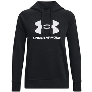 Under Armour Rival Fleece Big Logo Hoodie Sweatshirt voor dames