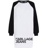 KARL LAGERFELD - JEANS - Jurk - Zwart/Wit