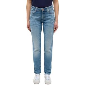 MUSTANG Dames Jeans Broek Style Crosby Relaxed Slim, blauw, 33W / 30L
