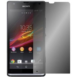 Slabo Privacy folie Sony Xperia SP privacy screen protector ""View protection|privacy screen protection"" privacy Made in Germany - zwart