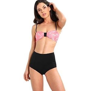 Pistol Panties Chelsea-Bow Top & High Waist Bottoms Bikini-set