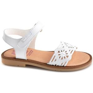 Pablosky Mary 437900 sandalen, Wit, 24 EU