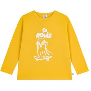 Petit Bateau T-shirt met lange mouwen van bedrukt katoen, Napels, 5 Jaren
