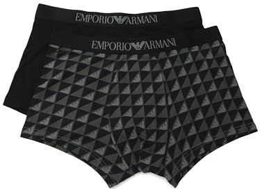 Emporio Armani - Classic Pattern Mix - Boxershorts - 2 Eenheden
