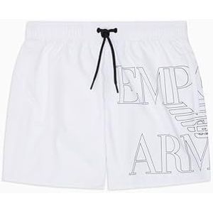 EMPORIO ARMANI Mid Boxer Zwembroek voor heren, Wit, S