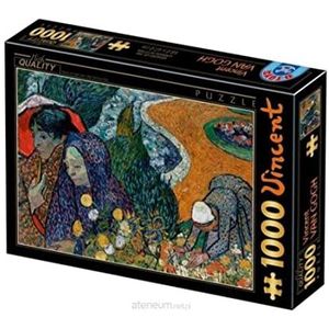 D-Toys Puzzel 1000 stukjes: Vincent Van Gogh - Geheugen tuin