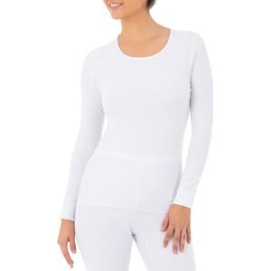 Fruit of the Loom Micro Waffle Premium Thermal Crew Top Pyjama voor dames